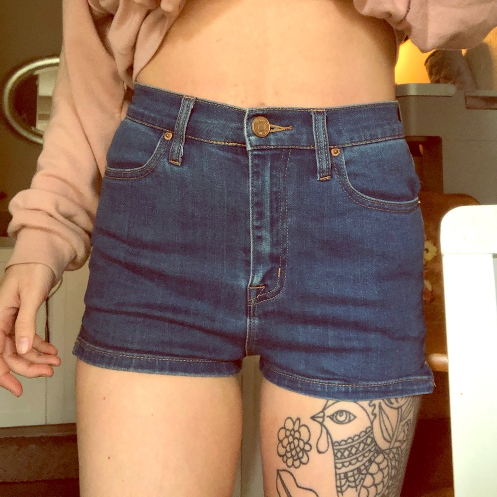BDG Pin-up super high rise shorts